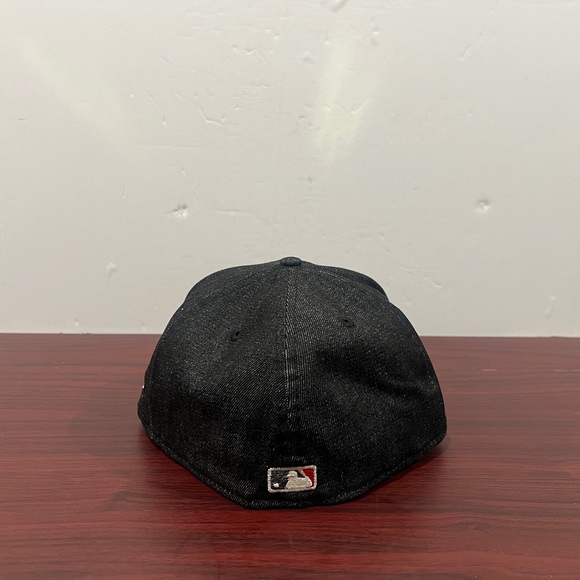 New Era, 59Fifty Fitted Hat, Los Angeles Dodgers, Denim - Picture 4 of 10